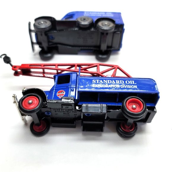 Lledo Standard Oil Chevron Trucks Zeroline, Atlas Tires, Red Crown JR326 - Picture 12 of 13